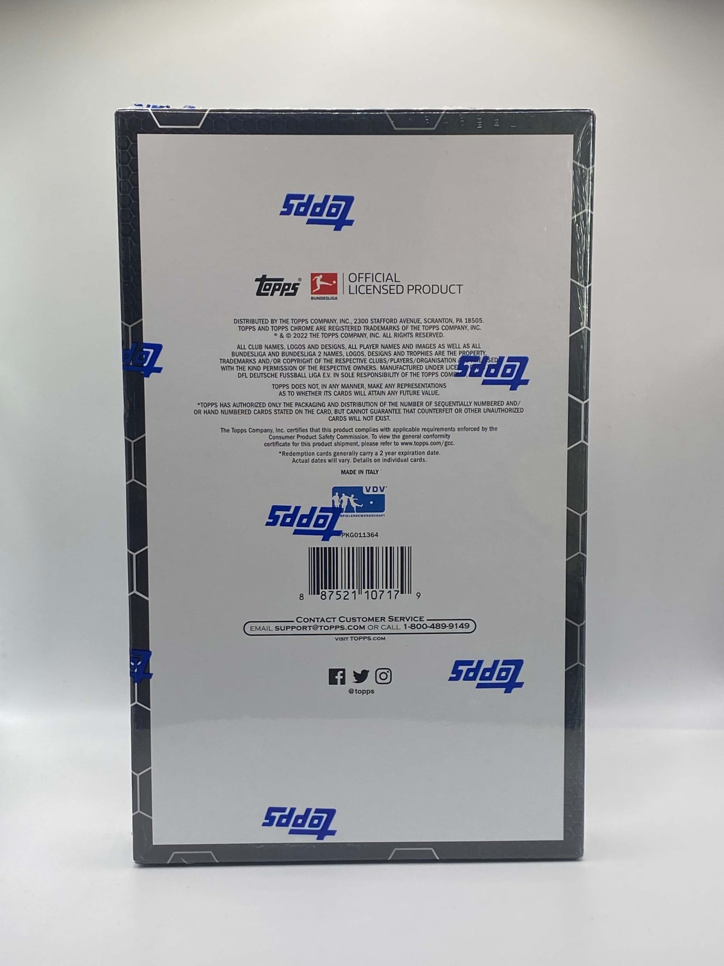 Topps Chrome Bundesliga 2021/22 Fußball Hobby Box – 1 Autogramm garantiert