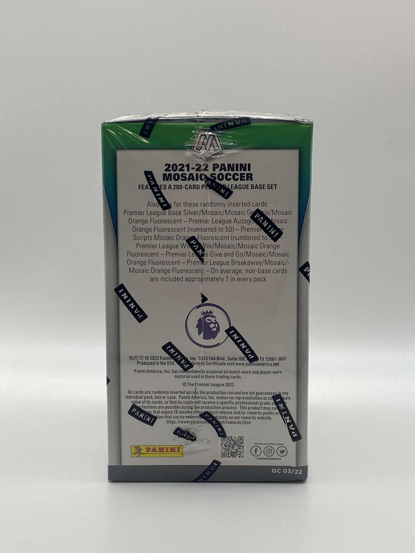 2021/22 Panini Mosaic EPL Premier League Soccer Blaster Box