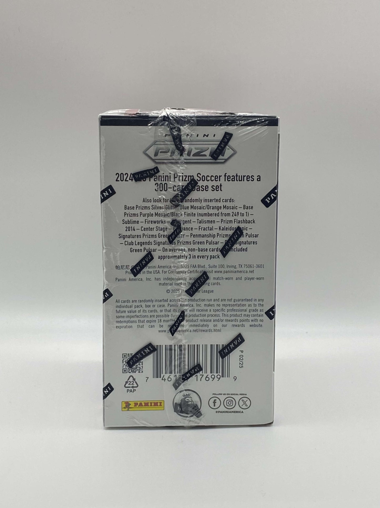2024/25 Panini Prizm Premier League Soccer Blaster Box