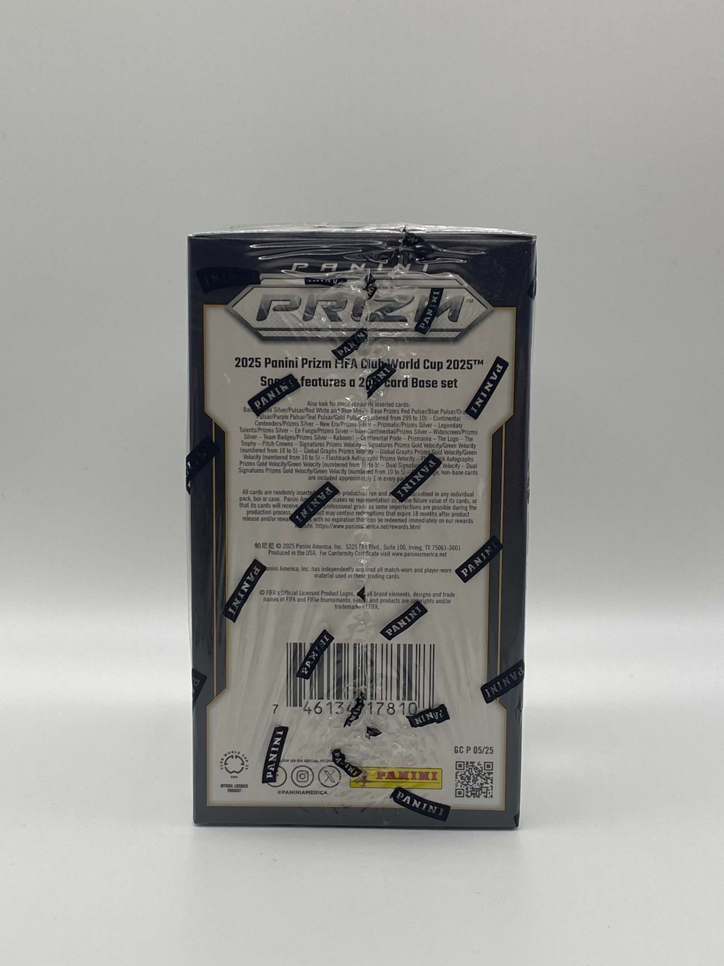 2025 Panini Prizm FIFA Club World Cup Soccer Blaster Box