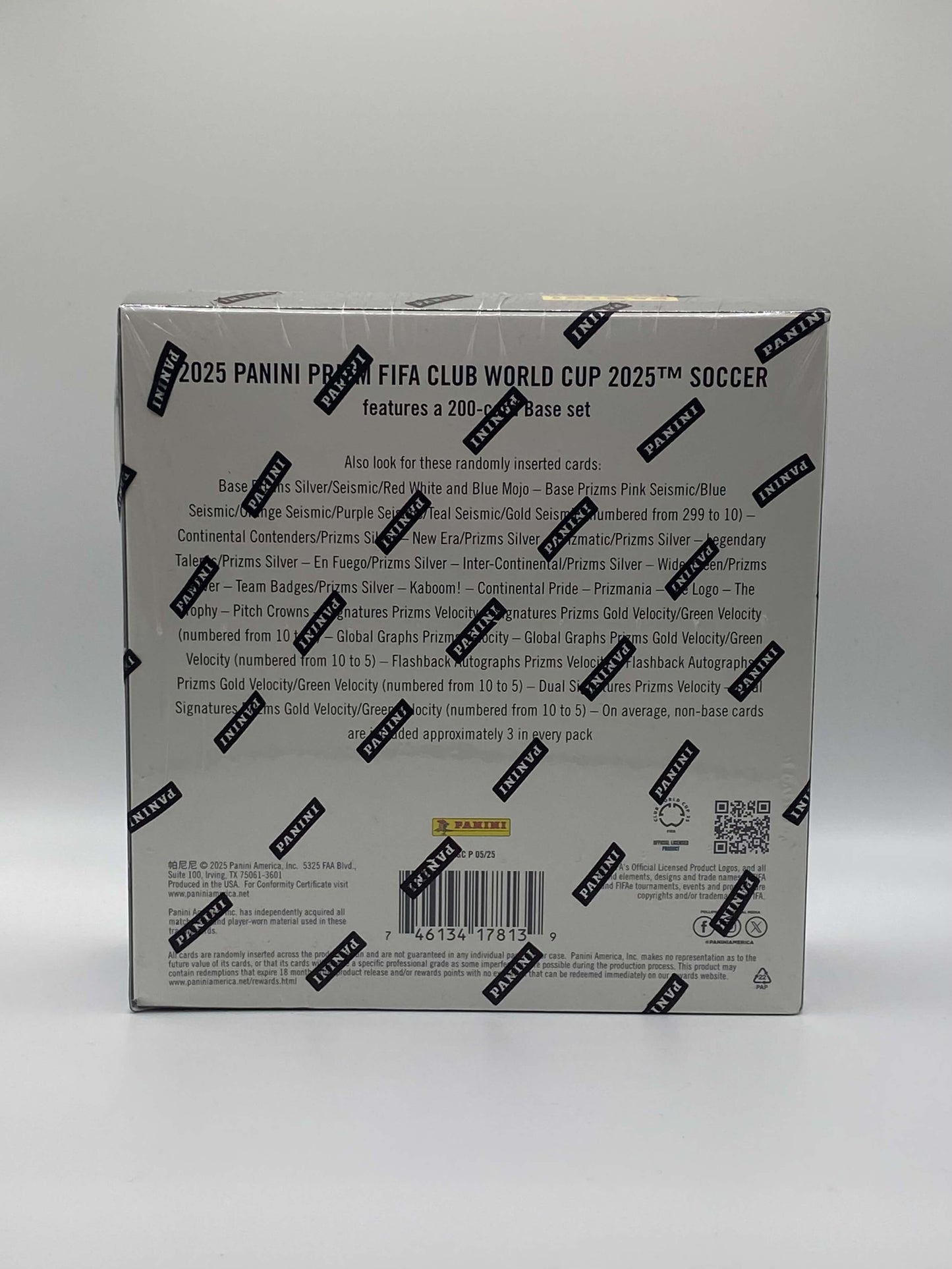 2025 Panini Prizm FIFA Club World Cup Soccer Mega Box