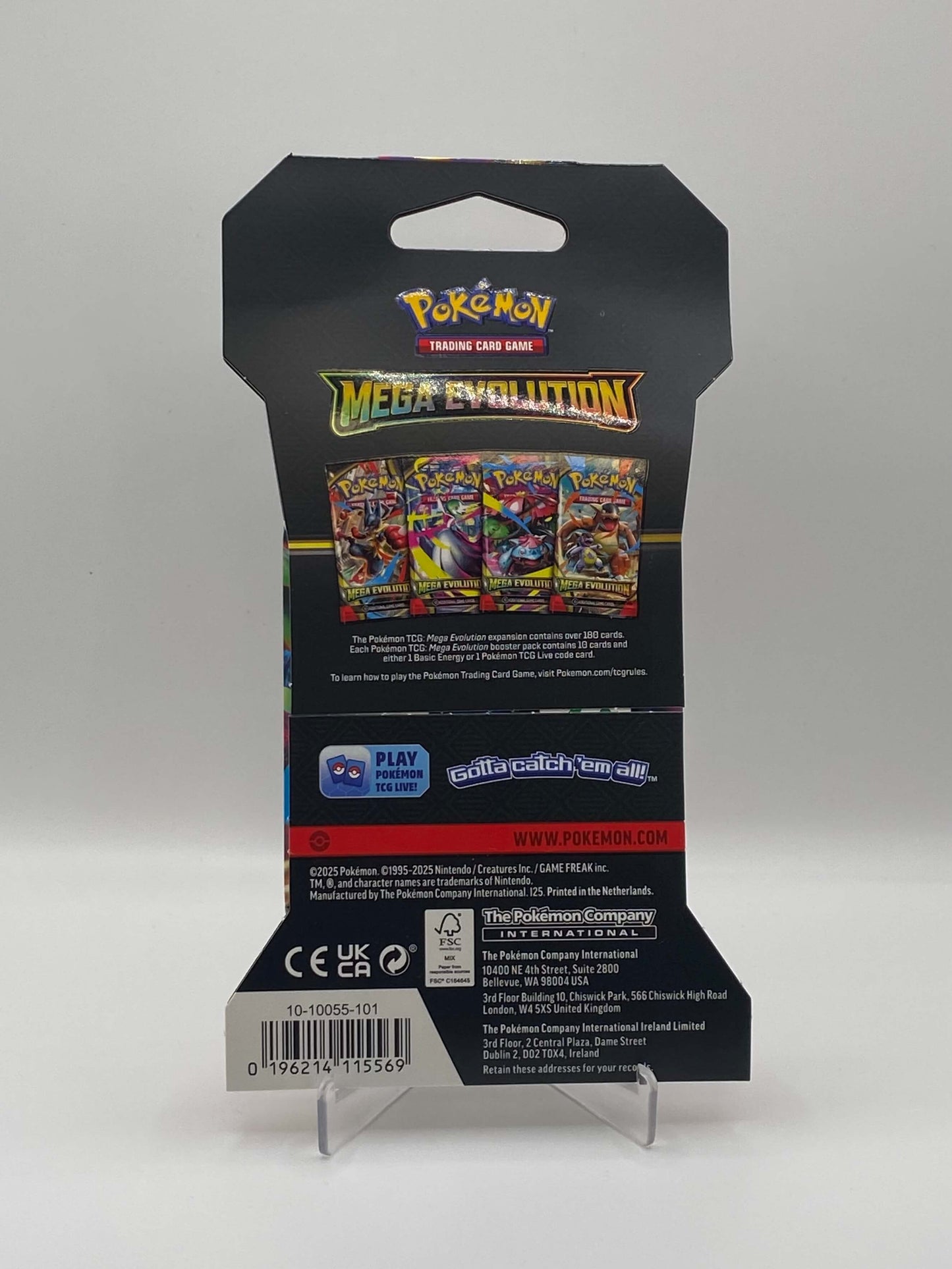 Pokémon – Mega Evolution Sleeved Booster Pack