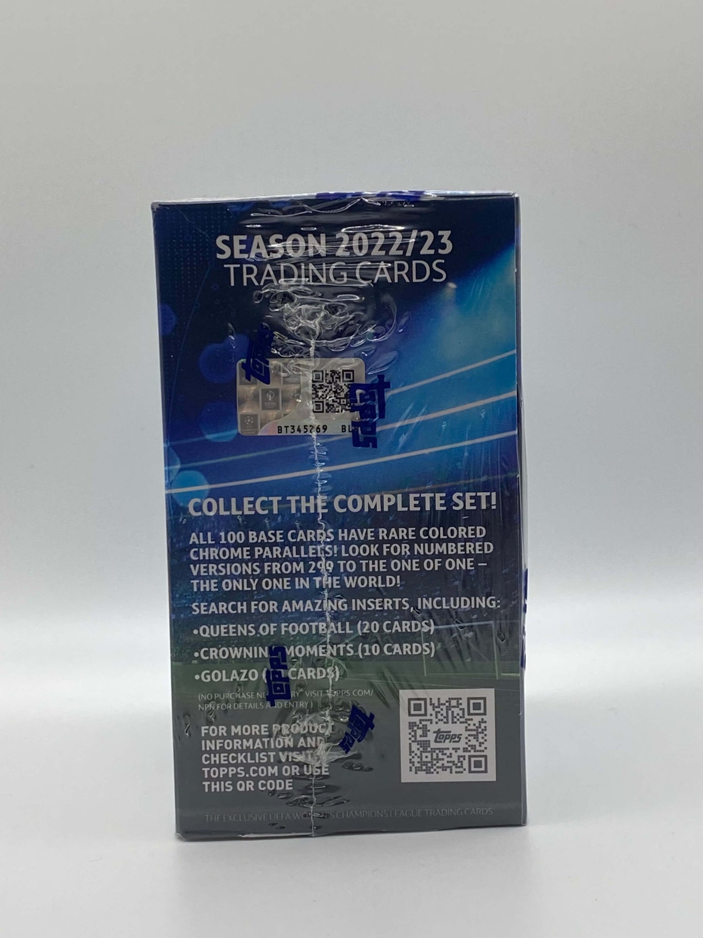 Topps Chrome UWCL 2022/23 Blaster Box Fußballkarten Frauen Champions League