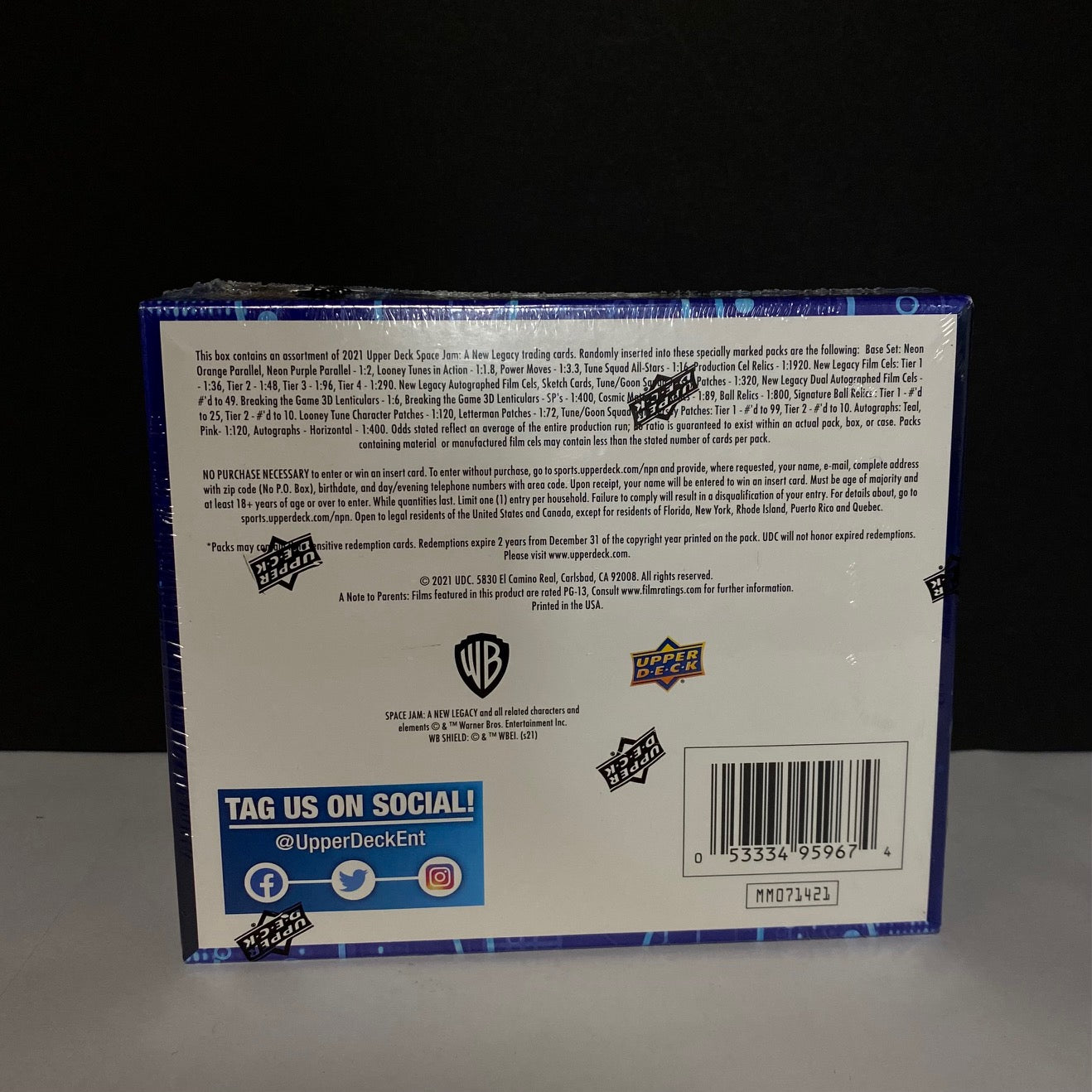 Space Jam: A New Legacy Hobby Box (Upper Deck 2021) – Seltene LeBron-Autogramme finden!