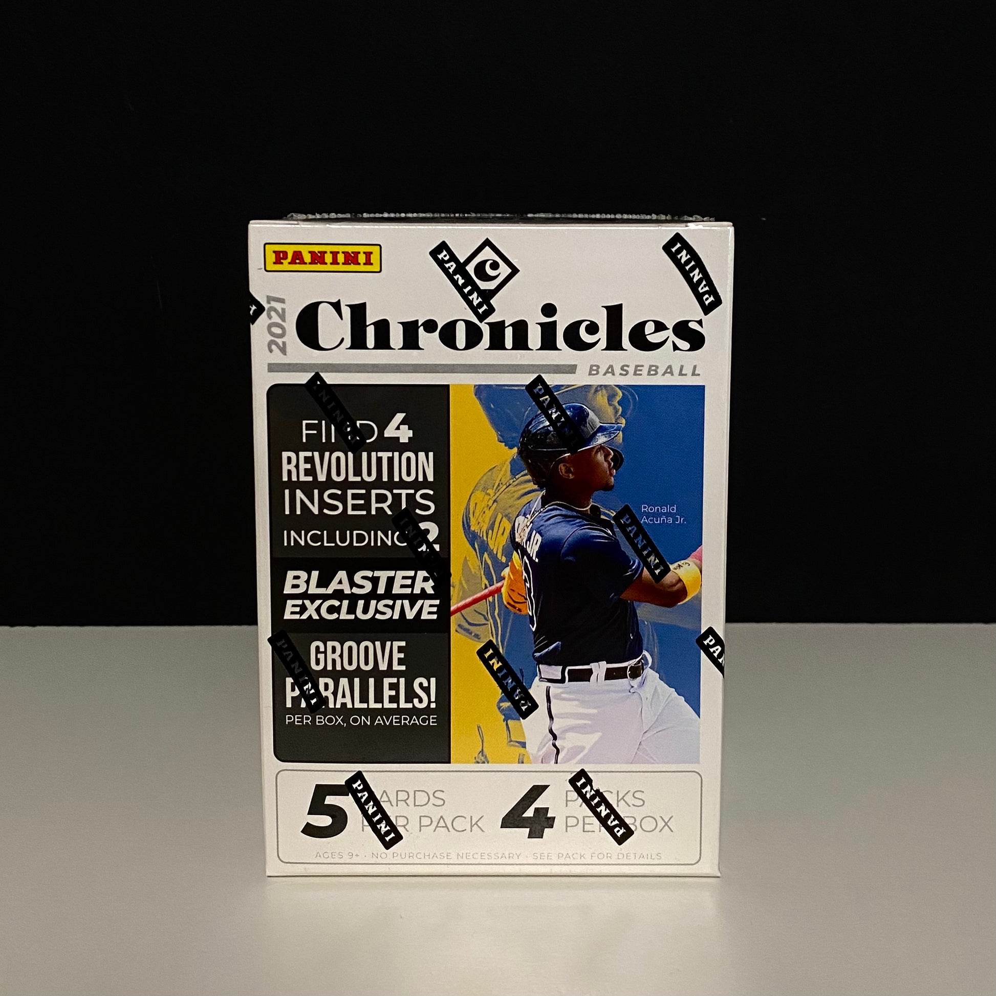 2021 Panini Chronicles Baseball 4-Pack Blaster Vorderseite
