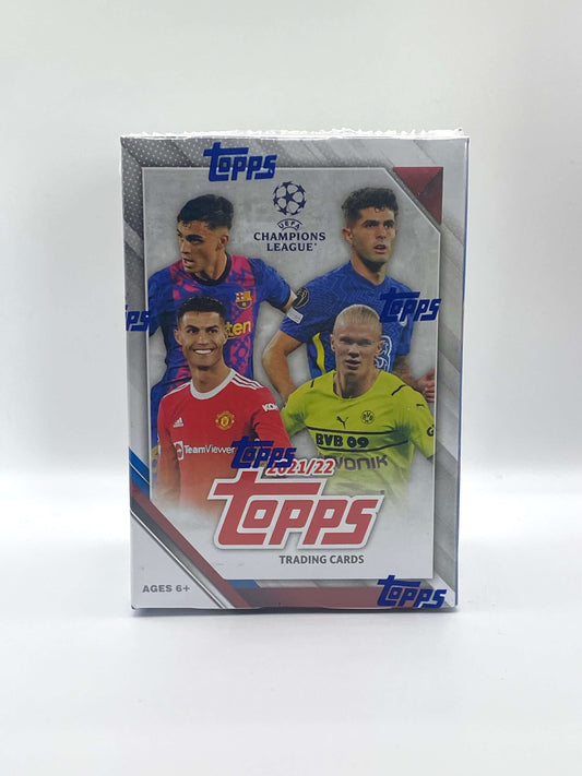 Topps UEFA Champions League Value Fußball Blaster Box 2021/22