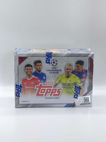 Topps UEFA Champions League Value Fußball Blaster Box 2021/22