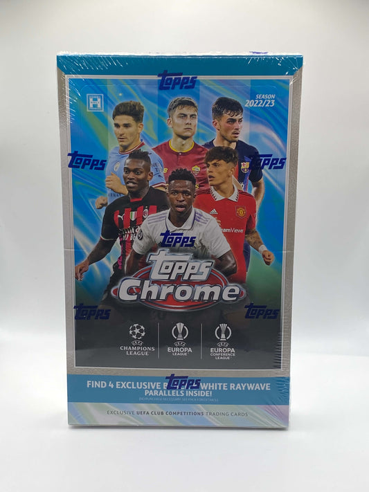 Topps Chrome UEFA Club Competitions Hobby Lite Box 2022/23