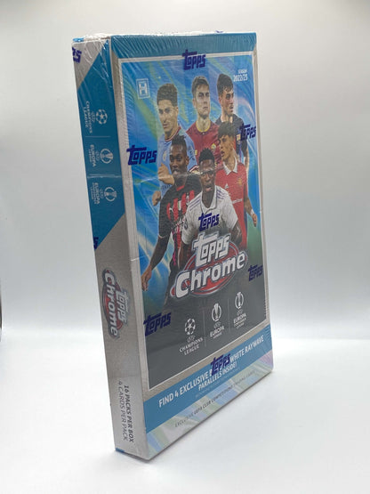 Topps Chrome UEFA Club Competitions Hobby Lite Box 2022/23