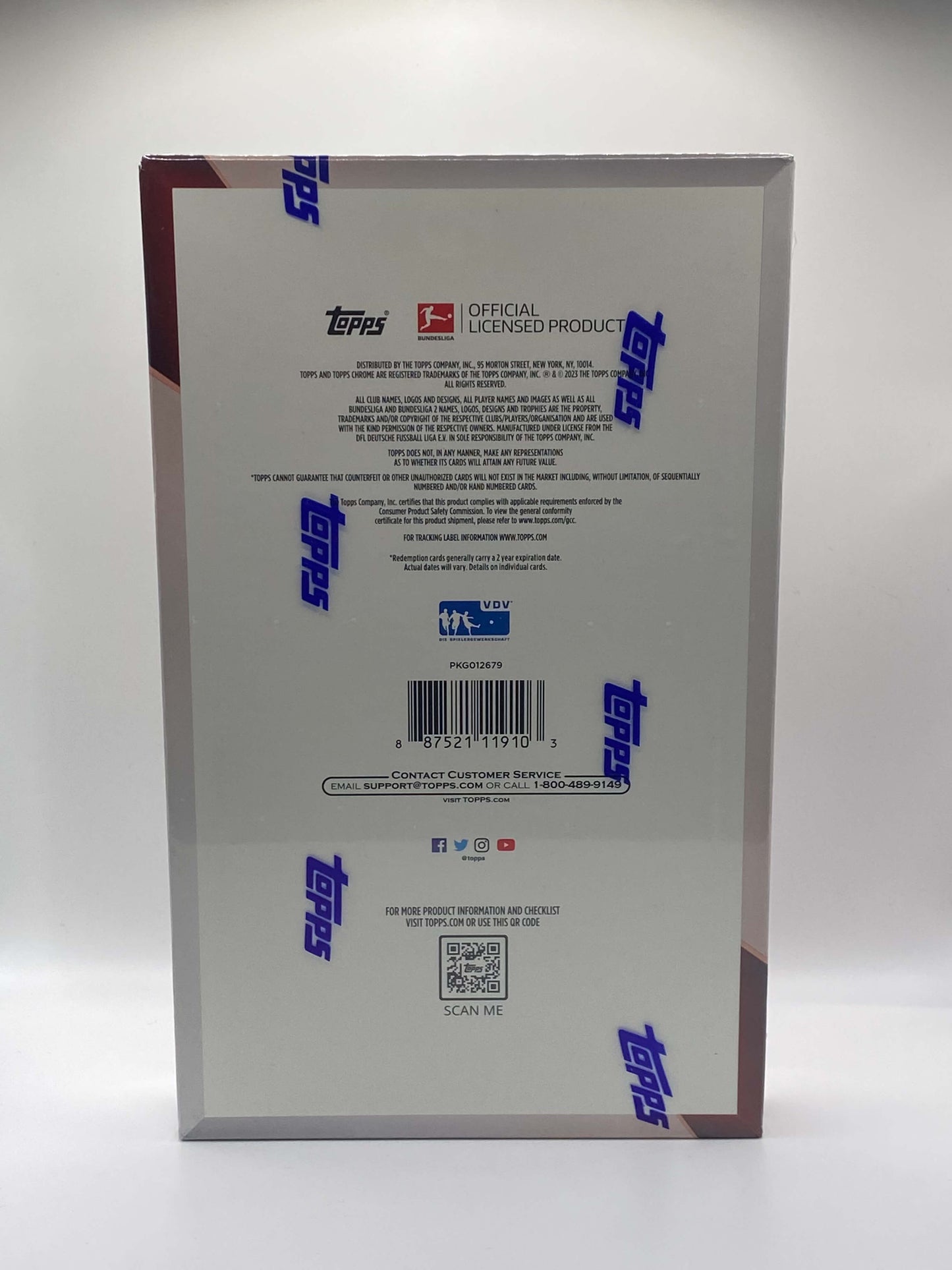 Topps Chrome Bundesliga Fußball Hobbybox 2022/23