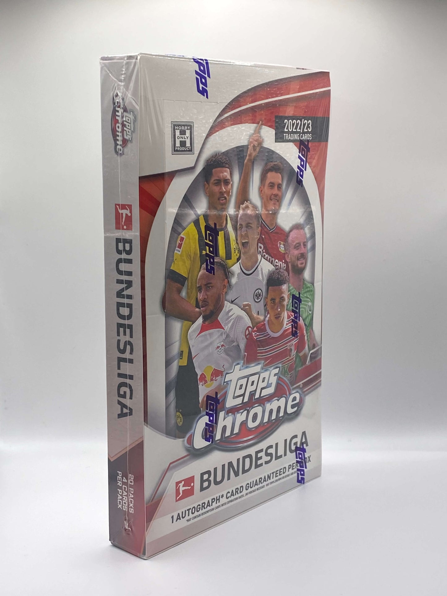 Topps Chrome Bundesliga Fußball Hobbybox 2022/23