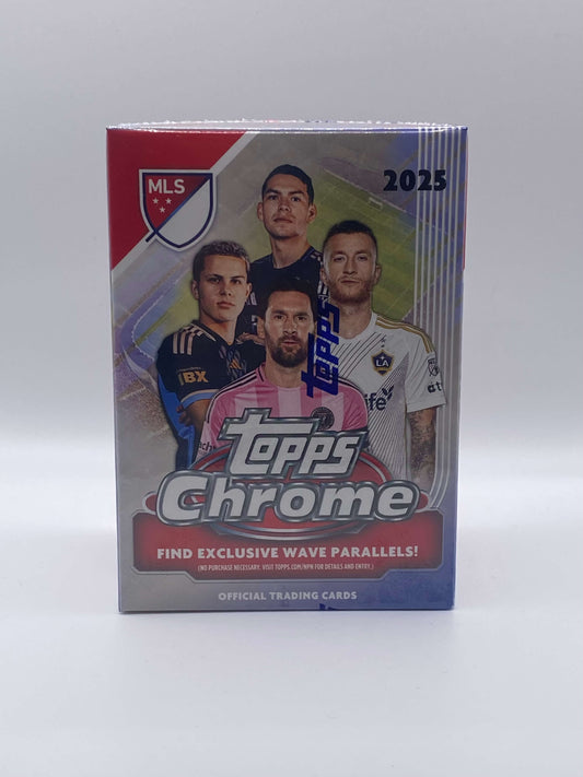 Topps Chrome MLS Fußball Blaster Box 2025
