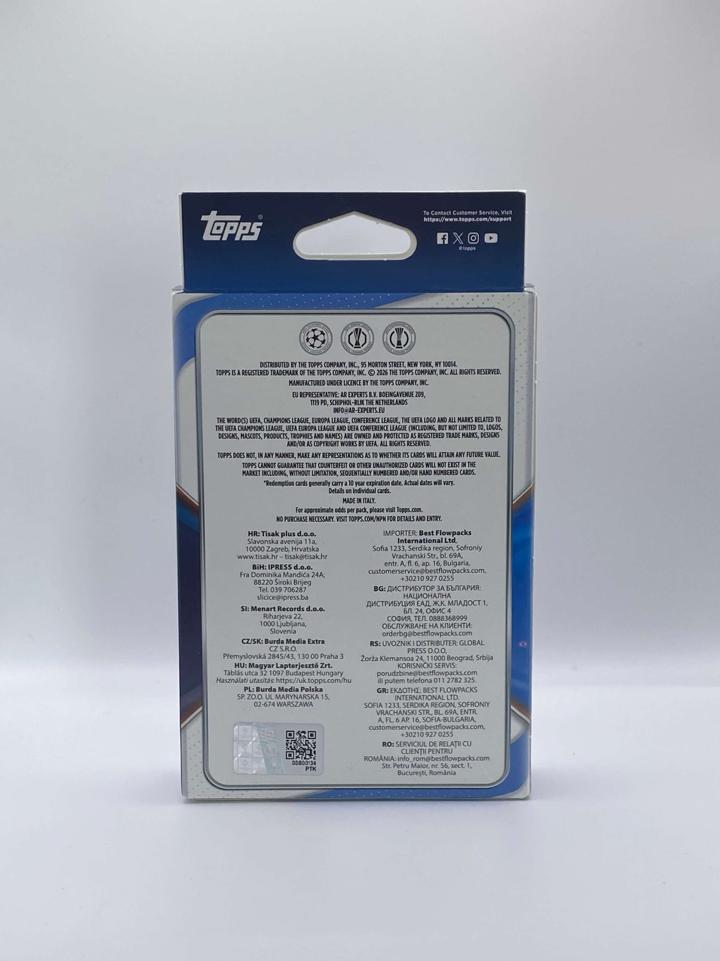 Topps Flagship Edition Fußball Hanger Box 2025/26