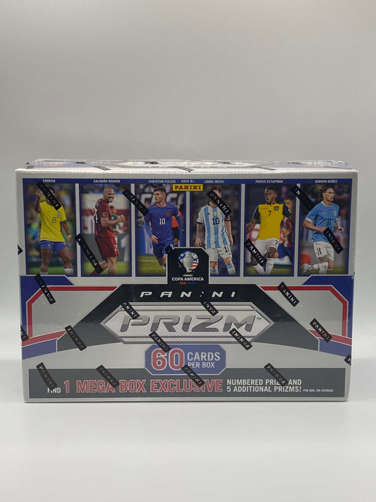 2024/25 Panini Prizm Copa América Soccer Mega Box