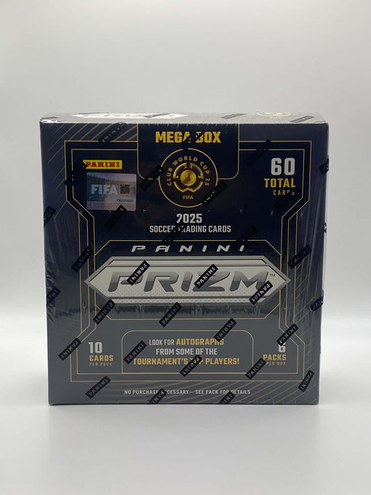 2025 Panini Prizm FIFA Club World Cup Soccer Mega Box