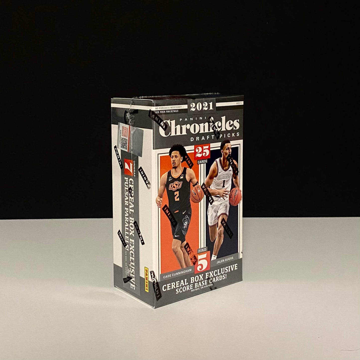 Panini Chronicles Draft Picks 2021/22 Basketball Cereal Box