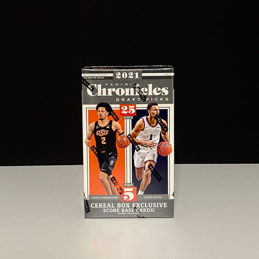 Panini Chronicles Draft Picks 2021/22 Basketball Cereal Box